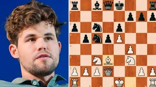 Gukesh braeks Magnus Carlsen French Defense in 29 moves [upl. by Adnorahs]