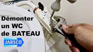 TUTO  COMMENT ENTRETENIR GRATUITEMENT et démonter une pompe JABSCO toilette WC [upl. by Nored]