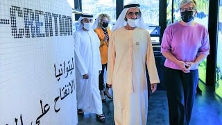 Sheikh Mohammed bin Rashid visits Lithuania and Sweden Pavilions at Expo 2020 Dubai [upl. by Soule]