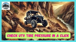 Free UTV ATV amp SIDEBYSIDE Tire Pressure Calculator [upl. by Arly24]