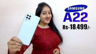 Samsung Galaxy A22  MUST WATCH BEFORE YOU BUY  TheNutriGurl [upl. by Kovacs]