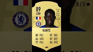 NGOLO KANTE FIFA EVOLUTION 1625 [upl. by Danziger589]