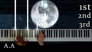 베토벤  월광소나타 전악장 Beethoven  Moonlight Sonata Full [upl. by Roanne]