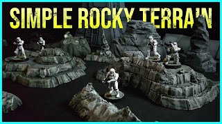 Miniature Rocky Hills for Wargaming Terrain and Tabletop Games [upl. by Nhoj1]