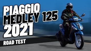 2021 Piaggio Medley 125cc  Road Test and Full Review [upl. by Amrita243]