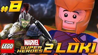 LEGO Marvel Super Heroes 2  Loki  8  PS4 Pro [upl. by Ecyac]