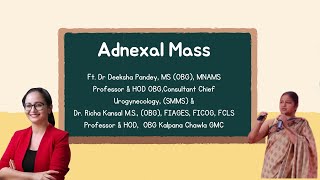 SMART OBG 2023  Lecture Series  Adnexal mass  Lecture 02 [upl. by Krakow]