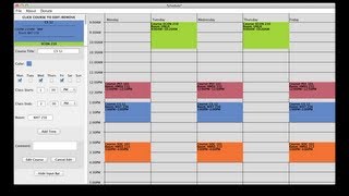 Free College Schedule MakerBuilder Link in description [upl. by Naegem14]