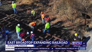 East Broad Top Railroad to revive unused historic track [upl. by Tade]