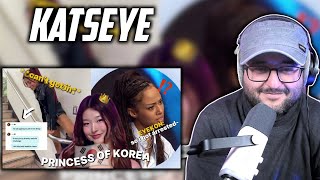 KATSEYE BEING LOUD AS HELL KOREA CORE  REACTION [upl. by Amesari]