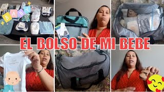 👶QUE LLEVO EN EL BOLSO PARA EL HOSPITALPREPARO EL BOLSO DE MI BEBE🥰 evelynferrer95 [upl. by Aerdnaed]