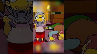 How Milhouse takes down criminals😮 simpsons shorts [upl. by Amlev157]