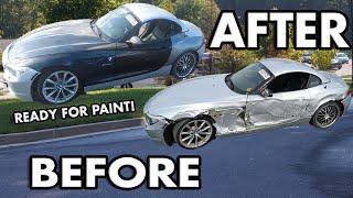 Rebuilding a z4 35i with SalvageBoiz While on vacation [upl. by Tavi135]