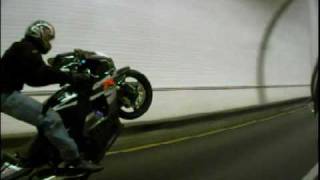 2004 Suzuki GSXR 1000 Wheelies also topping out speedo 186MPH [upl. by Janet]