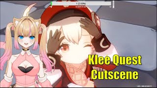 Klee Story Cutscene Milameowz  Genshin Impact [upl. by Karin609]