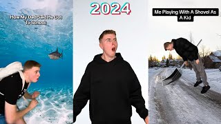 1 HOUR LUKE DAVIDSON TikTok Compilation 1  Funny Luke Davidson 2024 [upl. by Ivar]