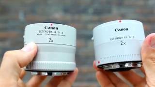 Canon extender Mark III vs Mark II Can you stack them together [upl. by Xena]