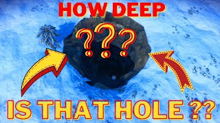 How deep of a hole can we dig in no mans sky Lets find out [upl. by Naillil]