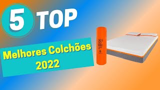 Top 5 Melhores Colchões 2022 [upl. by Auqcinahs]