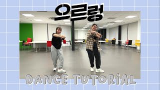 DANCE TUTORIAL EXO  GROWL  Mirrored  Slow Music [upl. by Marba]