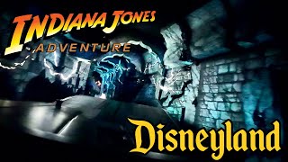 Indiana Jones Adventure Ride 2024 Front Seat  Disneyland Park California 4K Lowlight POV [upl. by Nwahs]