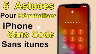 Comment Réinitialiser iPhone Sans itunes Sans Code [upl. by Hidie]