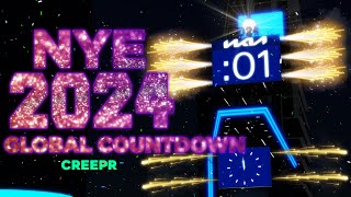 🔴 LIVE NEW YEARS EVE 2024  GLOBAL COUNTDOWN STREAM part 2 🎇🎉 [upl. by Kaufmann]