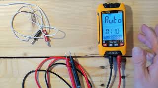 ANENG SZ02 Digital Multimeter Vorstellung und Test aus der Praxis [upl. by Zaob262]