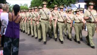 Anzac Day March 2014 Full Parade Part 1 [upl. by Sivia313]