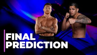 Canelo Alvarez vs Edgar Berlanga Final Prediction [upl. by Gale]