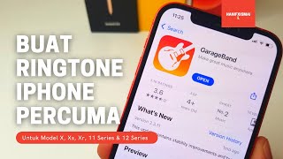 Cara Buat Ringtone iPhone Menggunakan Garage Band [upl. by Eural]