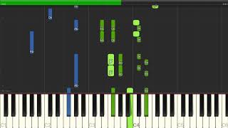 Leo Delibes  Flower Duet from Lakme  Piano Cover Tutorials  Karaoke [upl. by Ann736]