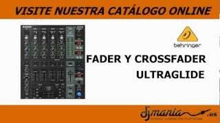 Mezclador DJ con efectos Behringer DJX 750 [upl. by Bert]