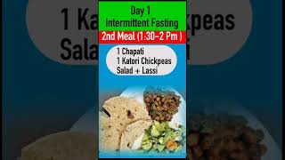 Day 1 intermittent fasting diet planweight lossDieticianDidi shorts [upl. by Crandell]