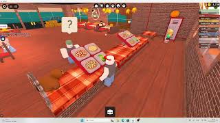 Working At The Pizza Place Roblox [upl. by Clara]