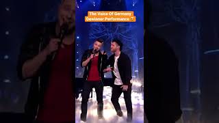 Sebastian Krenz hat The Voice Of Germany gewonnen 🤩😍 shorts digsterpopshorts thevoiceofgermany [upl. by Gilda281]