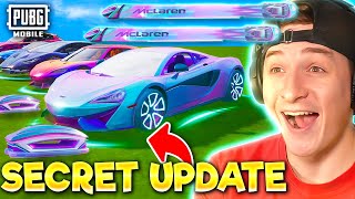 SECRET CAR UPDATE IS INSANE PUBG MOBILE [upl. by Corliss]