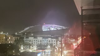 Tropicana Field Damage  Hurricane Milton [upl. by Massimiliano]