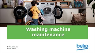 Washing Machine Maintenance with Beko [upl. by Essa]