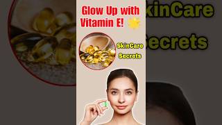 quotGlow Up with Vitamin E 🌟 SkinCareSecrets healthyskinsecrets vitamineforskin vitamine tips [upl. by Lindner]