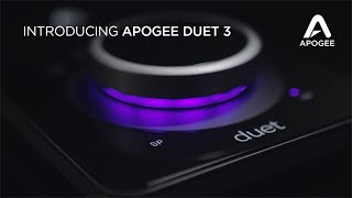 Apogee Duet 3  Premium USB Audio Interface with OnBoard Hardware DSP [upl. by Pegg286]