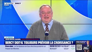 Nicolas Doze face à JeanMarc Daniel  Bercy doitil toujours prévoir la croissance [upl. by Aedrahs]