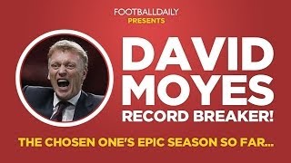 MOYES SACKED His Manchester United records in full [upl. by Orvil]