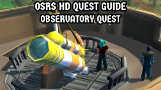 OSRS HD Quest Guide Observatory Quest [upl. by Suryc]