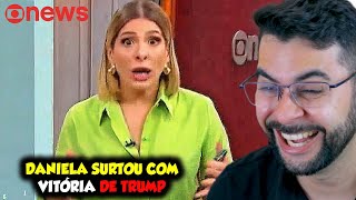 DANIELA SURTA AO VIVO COM VITÓRIA DE TRUMP E MEDO DA VOLTA DO BOLSONARO [upl. by Savell]