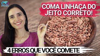 Aprenda a comer LINHAÇA corretamente  Não cometa estes 4 erros comuns [upl. by Lunseth]