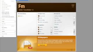Adobe FrameMaker 11 Create a generic DITA topic [upl. by Kelleher]