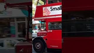 Running day on route 61 AEC routemaster [upl. by Esinaj62]