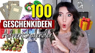 100 Adventskalender Geschenkideen für Weihnachten  DIY Adentskalender befüllen [upl. by Petta660]