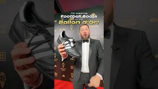 I Wore Football Boots To The Ballon dOr 🤣 [upl. by Swirsky81]